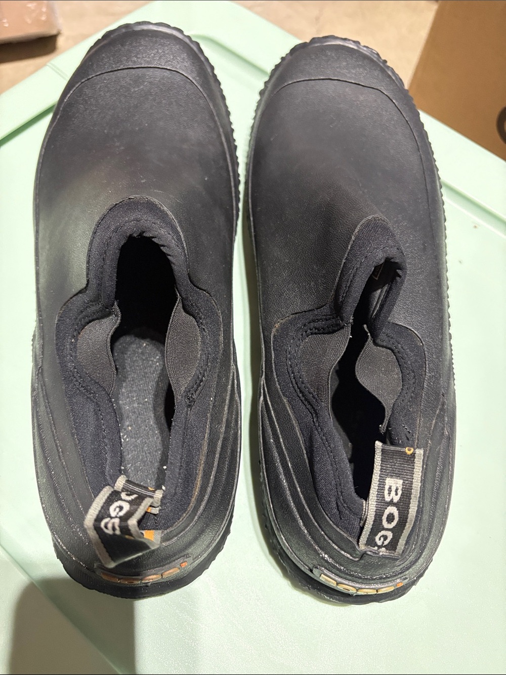 🥡 Bogs sz 17 slip on rubber shoes, urban Walker - Picture 9 of 9